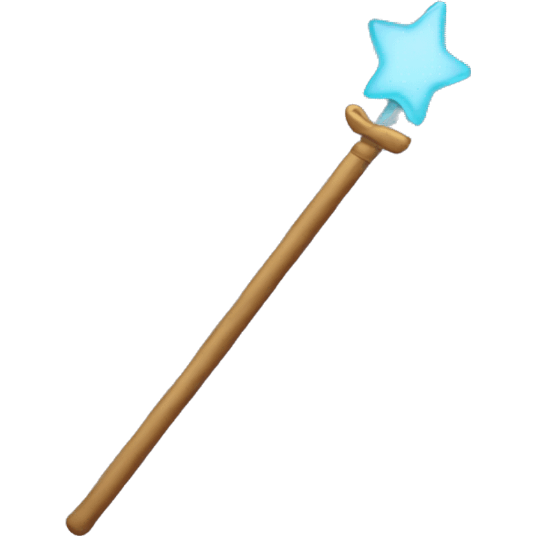 Hand holding wand  emoji