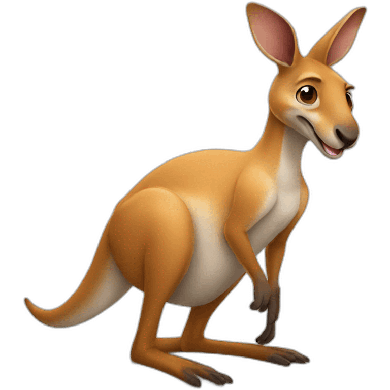 happy-kangaroo emoji