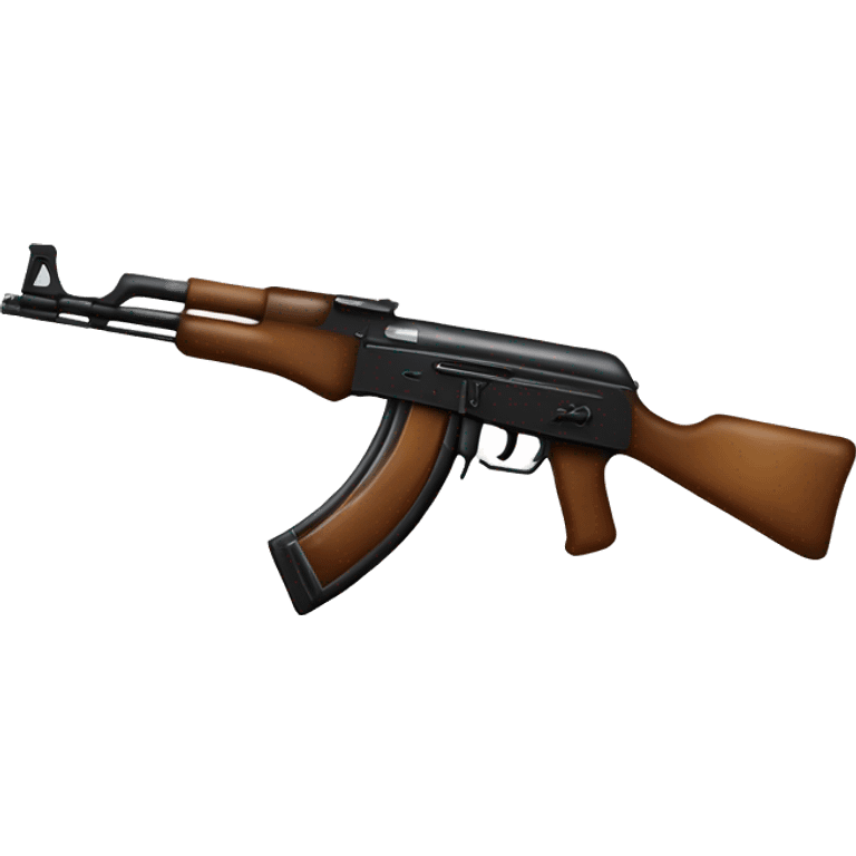 An AK-47 to the iPhone style emoji