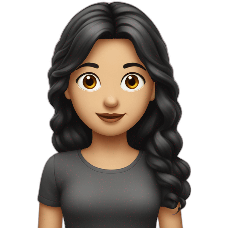 Süsse mädchen schwarze haare 5 jahre emoji