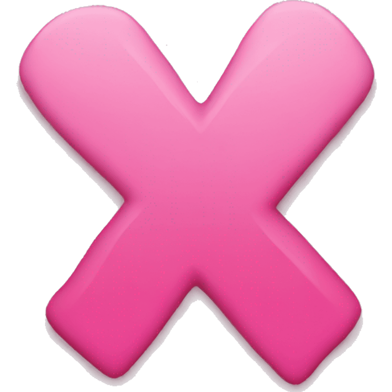 pink checkmark emoji