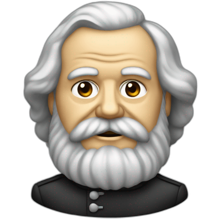 Karl Marx, sociology emoji