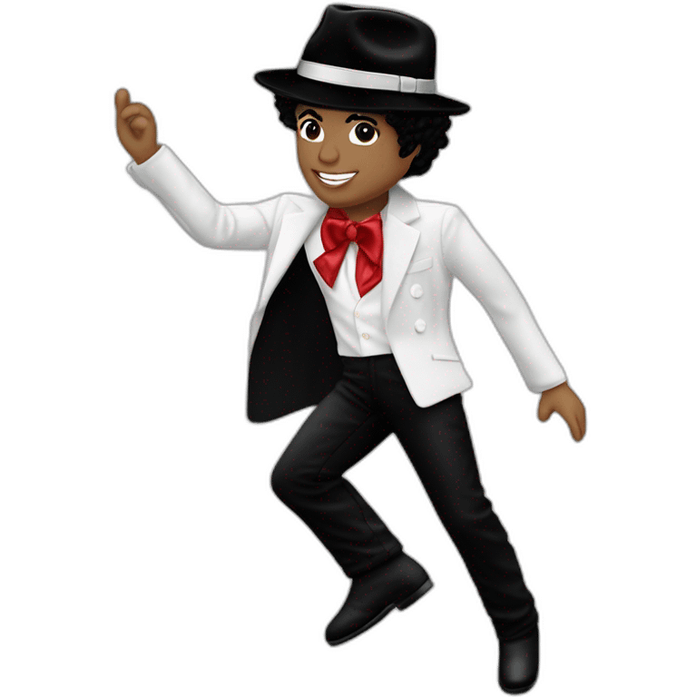 Michael Jackson Billie Jean music video costume emoji