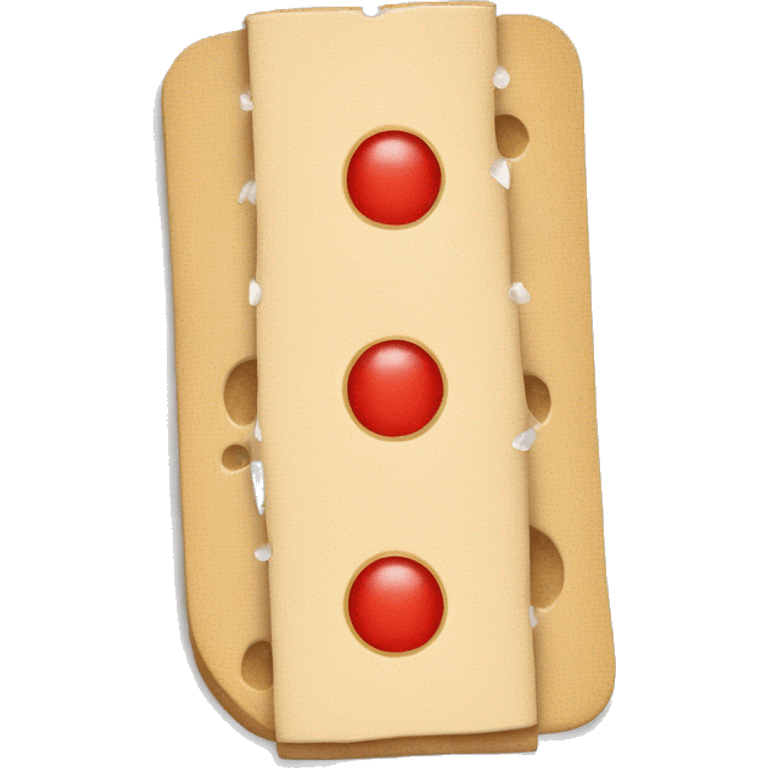 Band-aid with small holes emoji