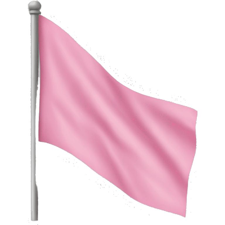 Pink flag emoji