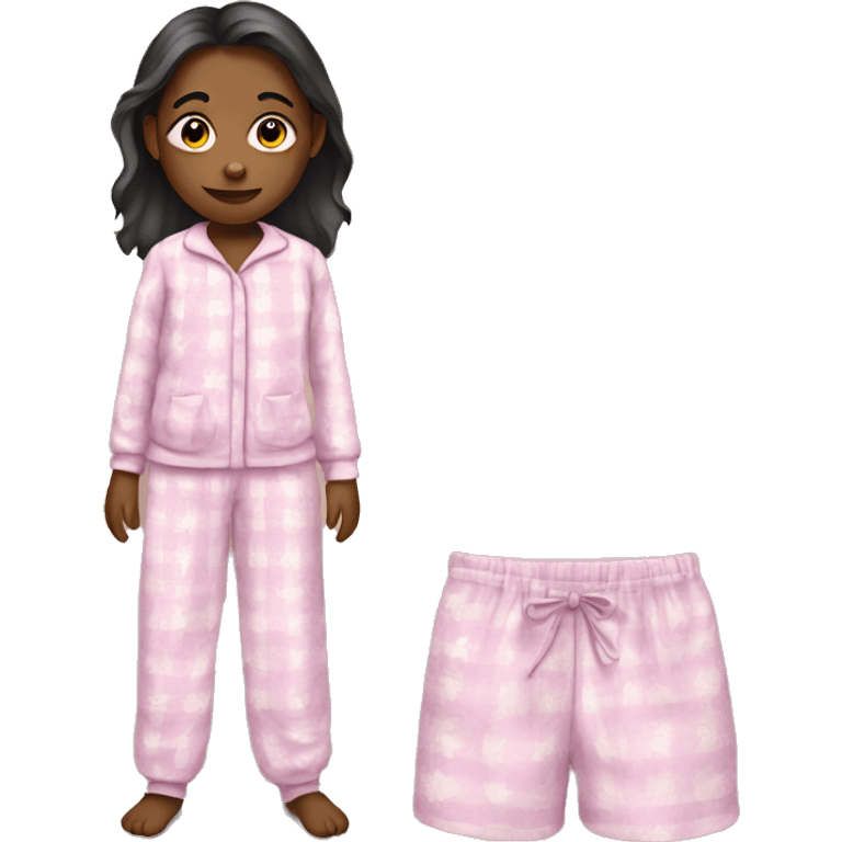 Girl in pajamas  emoji