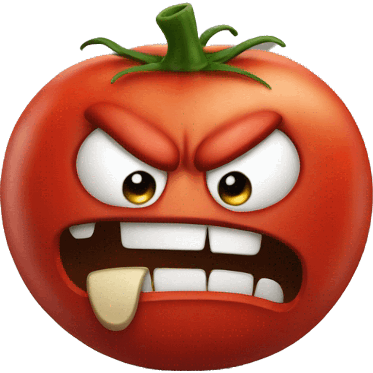 angry tomato emoji