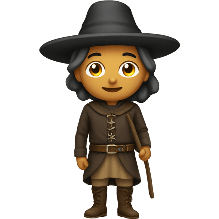 pilgrim traditional outfit emoji