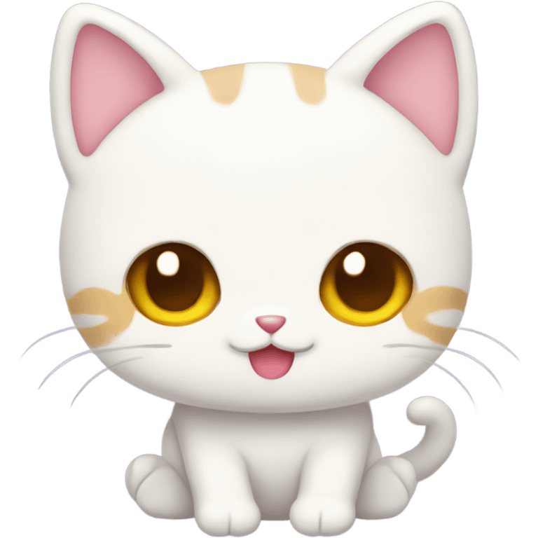 Kawaii sanrio cat emoji