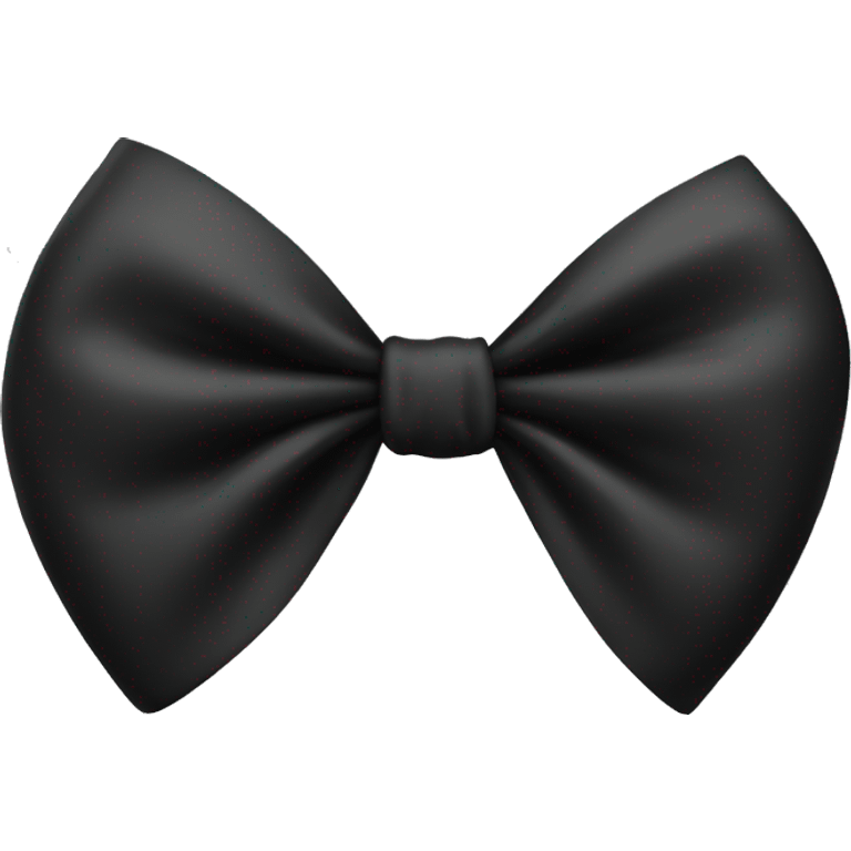 Black bow  emoji