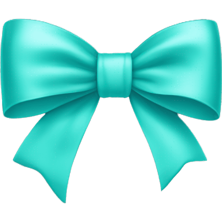 Tiffany co logo blue bow emoji