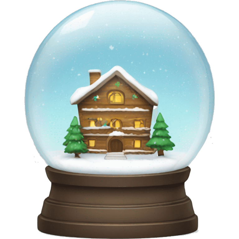 snow globe emoji