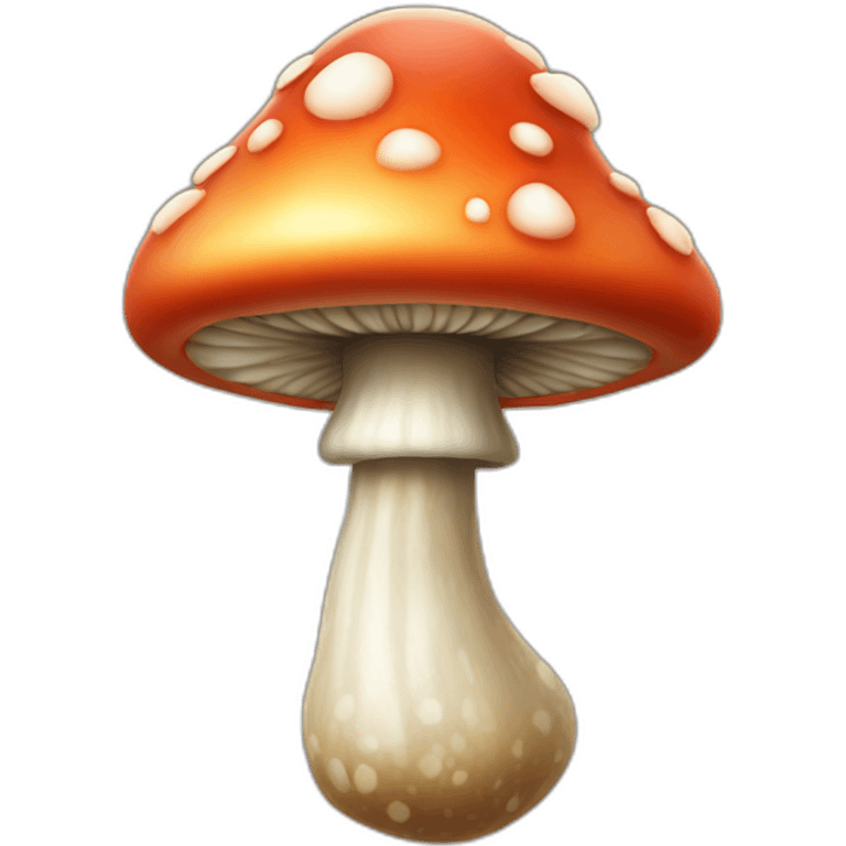 Atomic shroom emoji