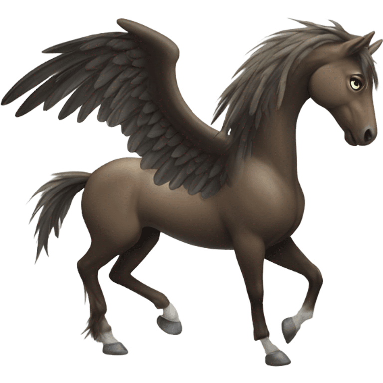 Bird horse emoji