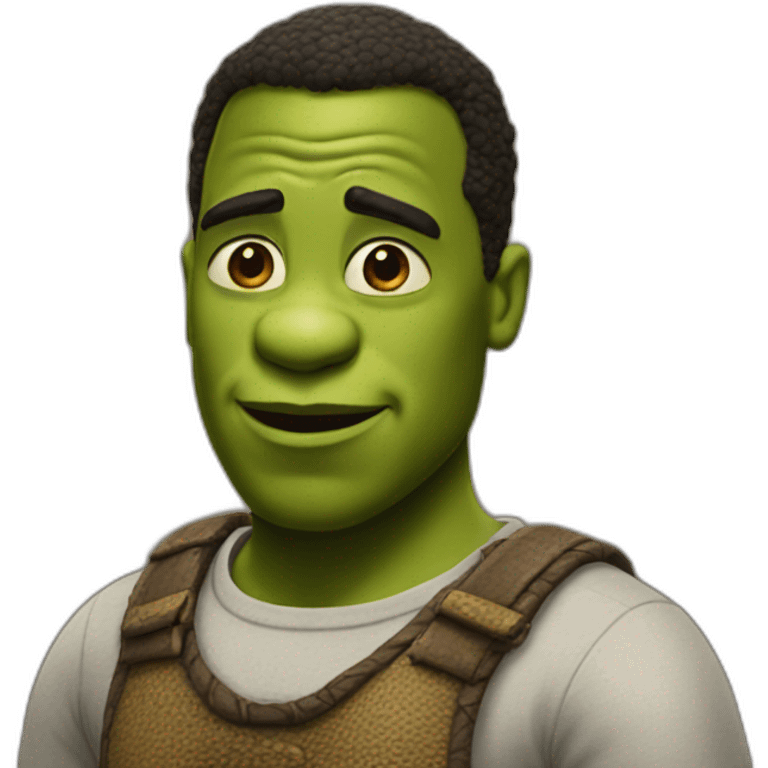 black-shrek emoji