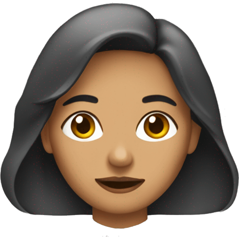 mujer asombrada emoji