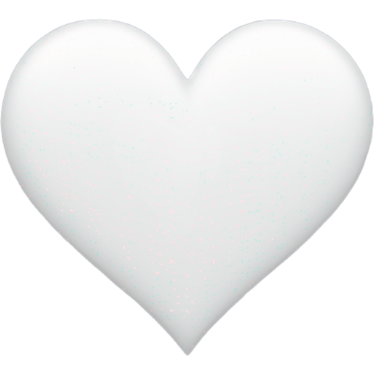 support heart white emoji