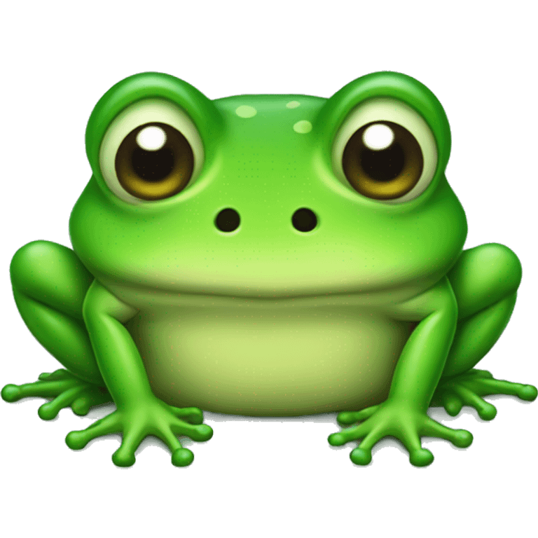 Kawaii poisonous frog  emoji