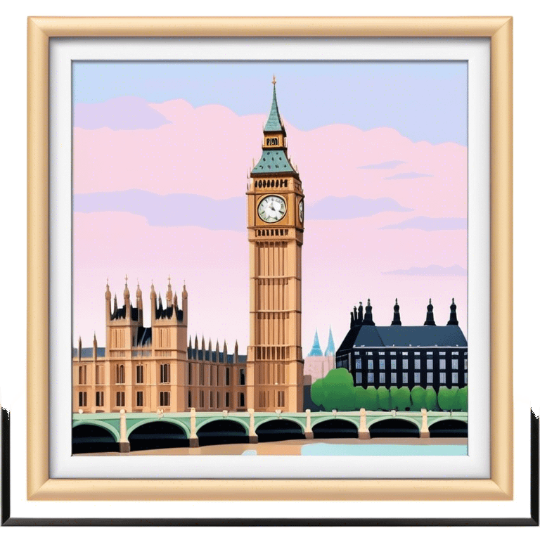 
pastel bigben emoji