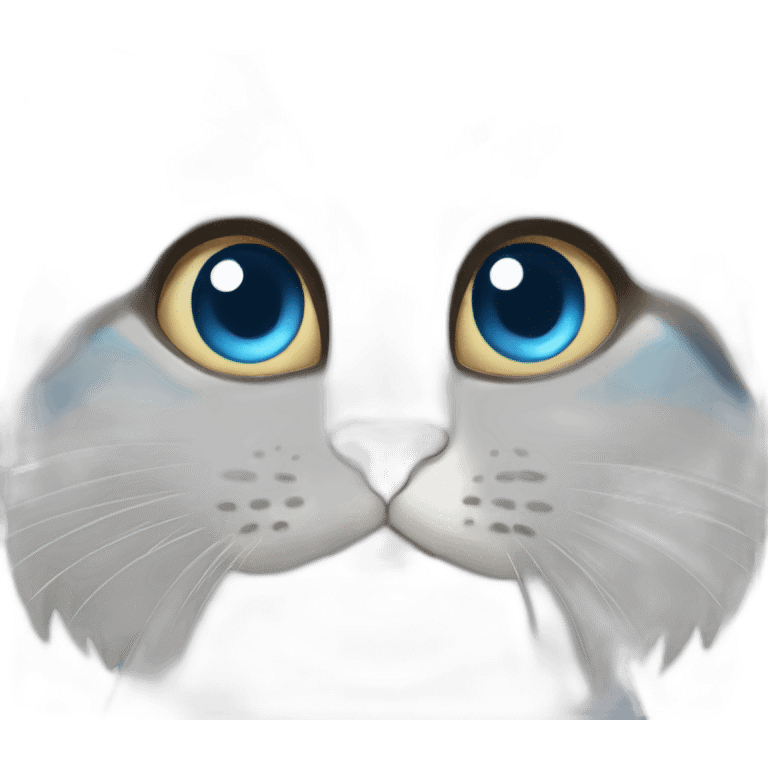 ышиукшфт cat blue eyes emoji