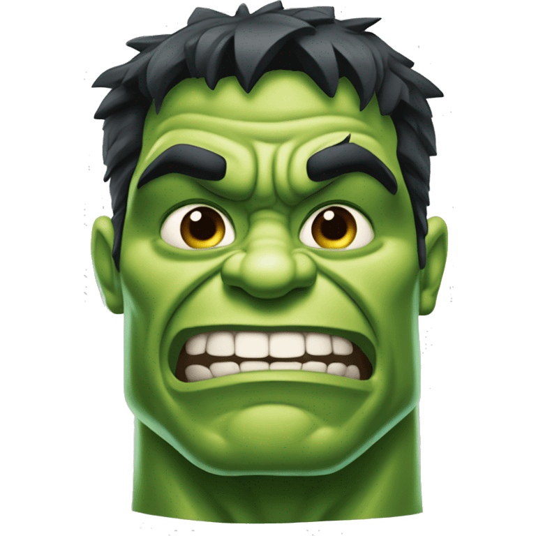 PERSONAJE DE CARTOON HULK CON ESPEJUELOS emoji