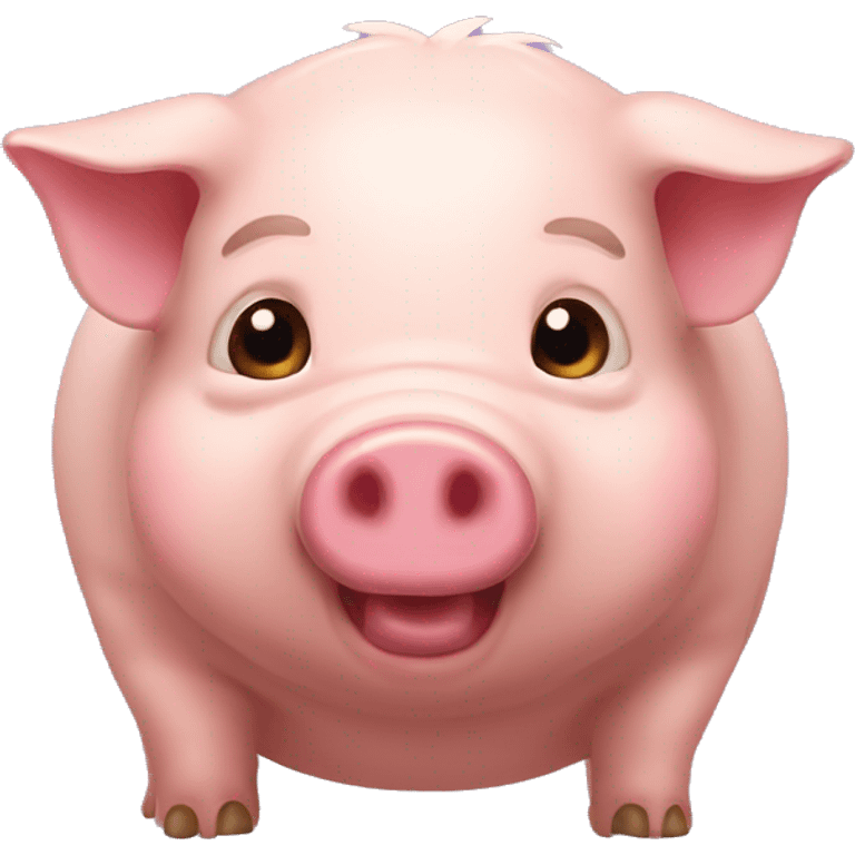 Cerdito Porky emoji