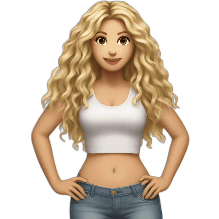 Shakira hips dont lie emoji