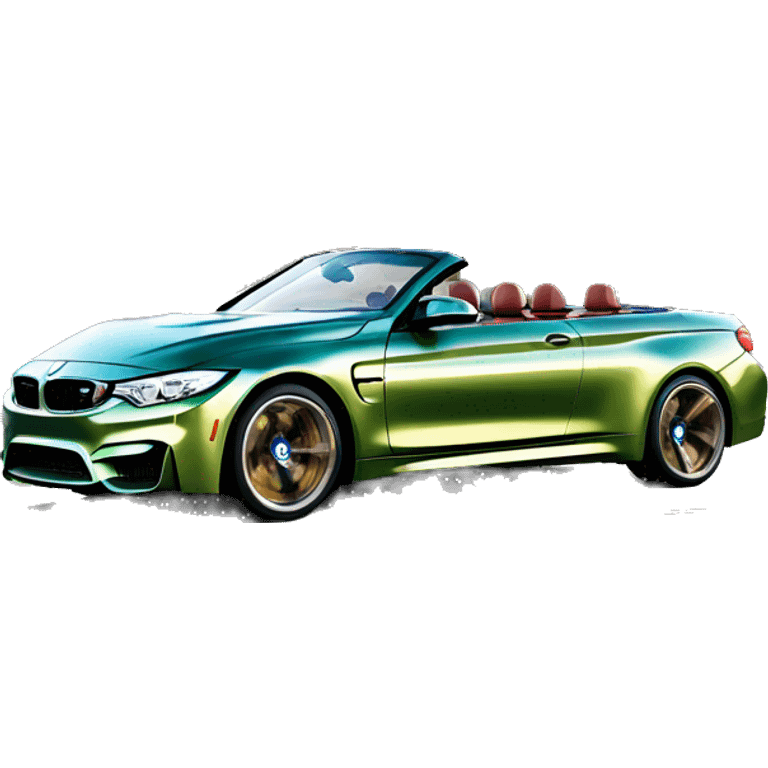 BMW m4 cabriolet  emoji