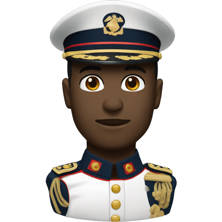 Marine dress blues emoji