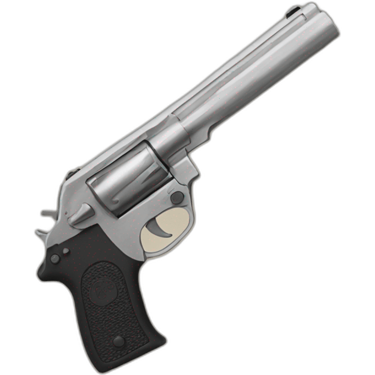 Pistolet en train de tirer emoji