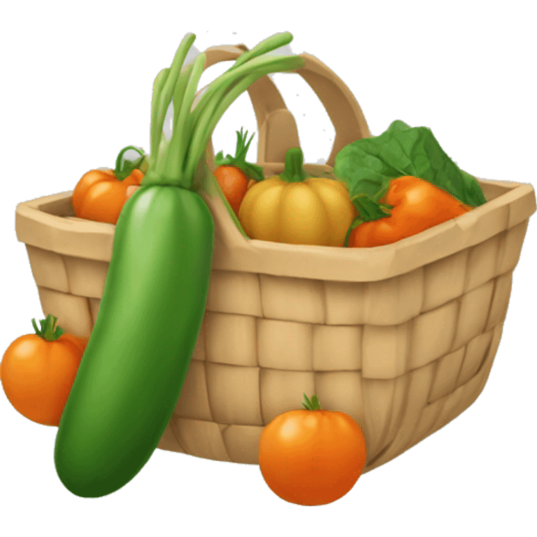 panier de légumes emoji