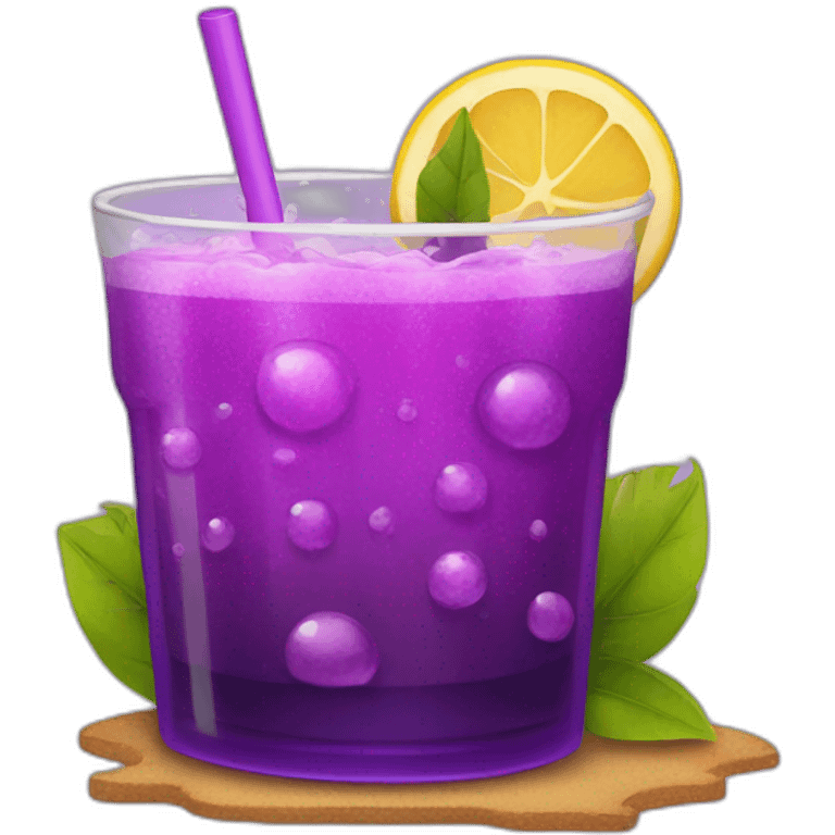 purple drink emoji