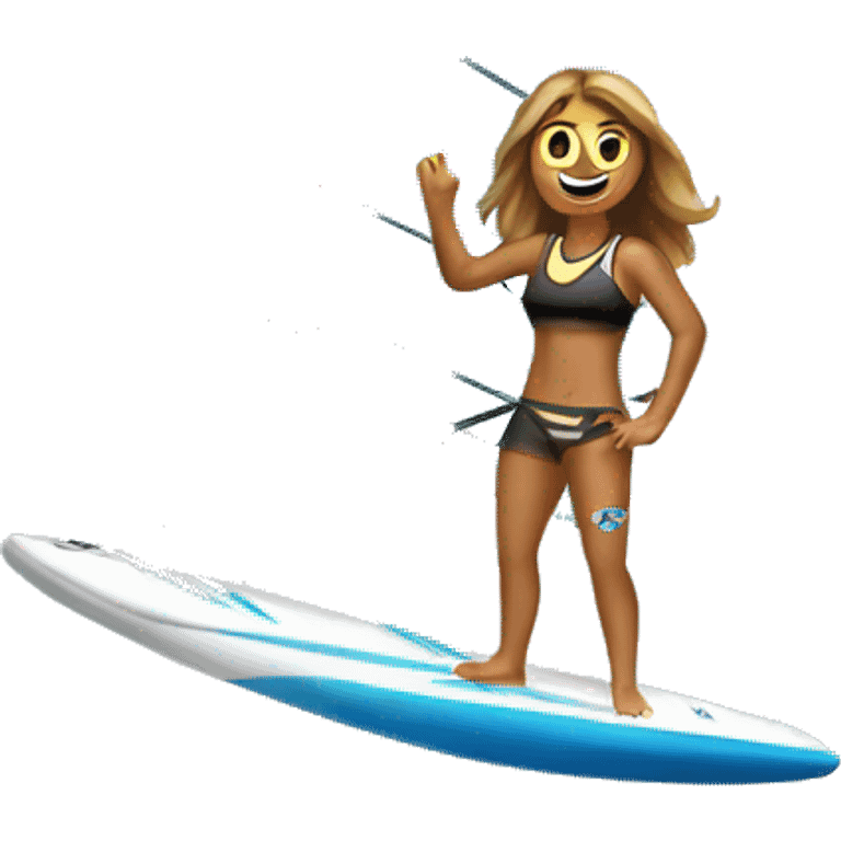 Windsurf girl emoji