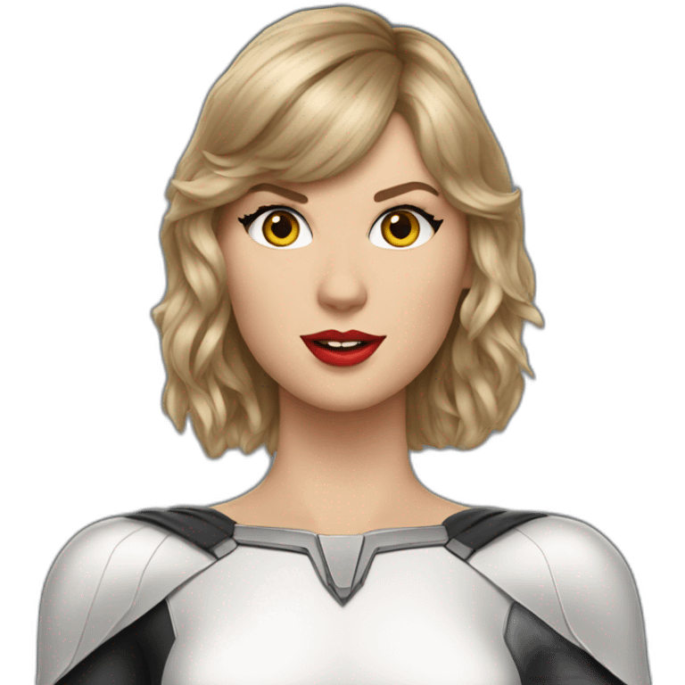 taylor swift superhero emoji