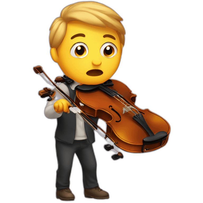 confused violon emoji