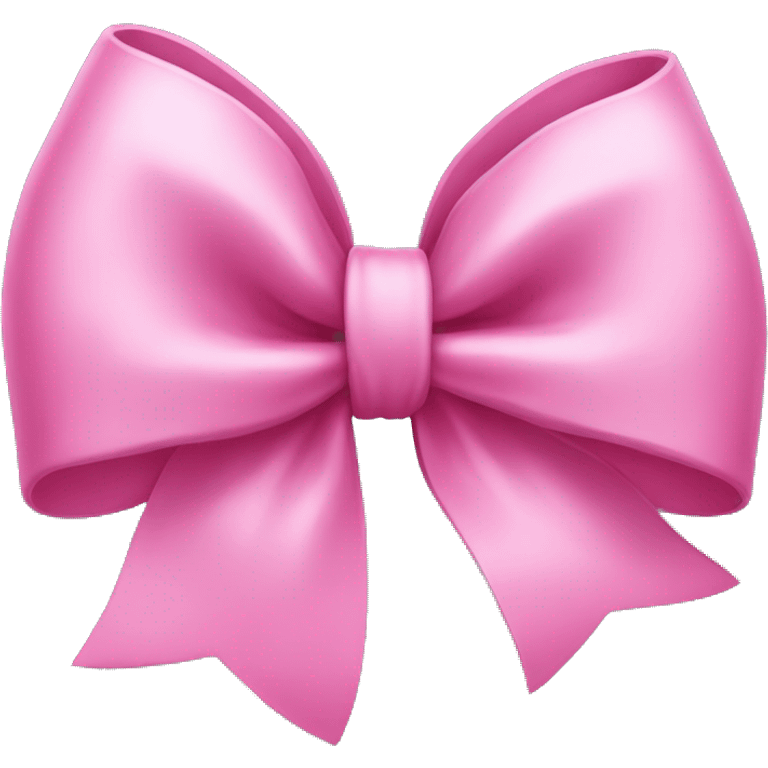 Big pink bow emoji