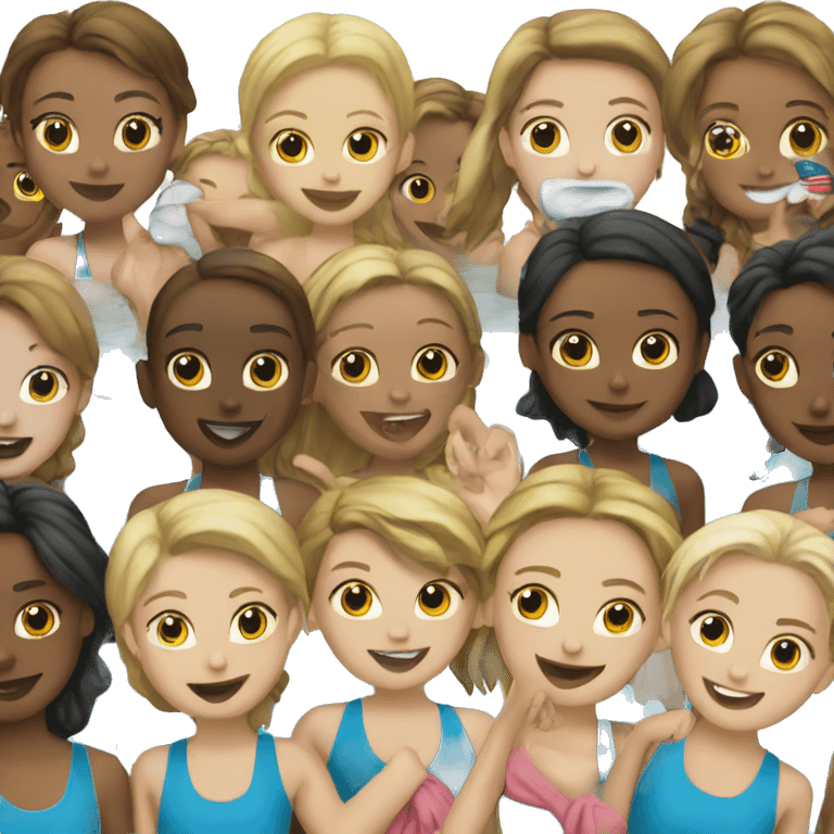 Swim meet emoji