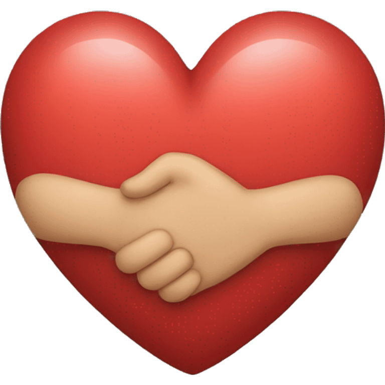 Corazón formado con manos  emoji