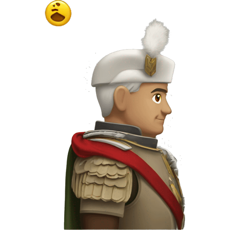 salute romaia army general emoji