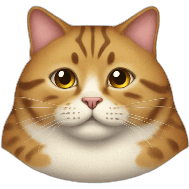 Fat cat emoji