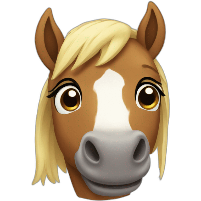 cute horse emoji