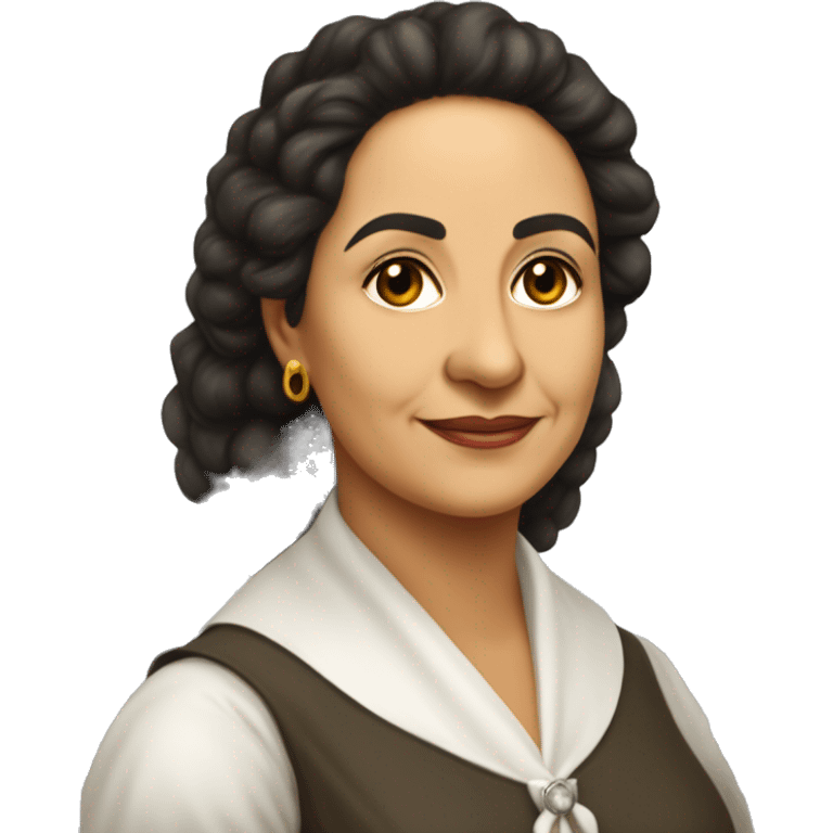 Julia Constancia de Burgos García was a Puerto Rican poet. As an advocate of Puerto Rican independence, she served as Secretary General of the Daughters of Freedom, the women's branch of the Puerto Rican Nationalist Party.  emoji