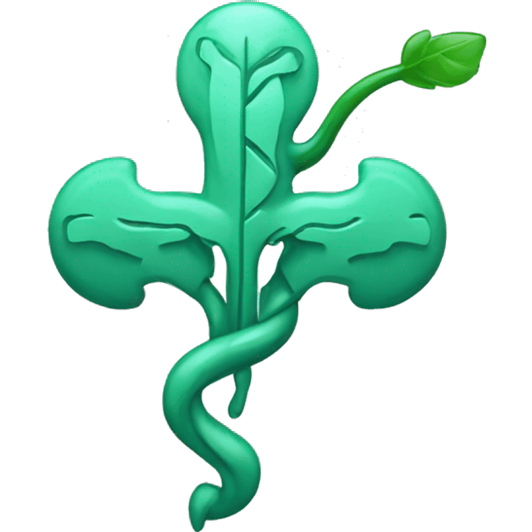 Veterinary caduceus emoji