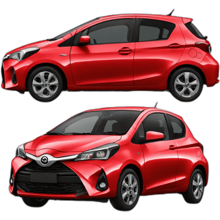 Yaris 2022 red emoji