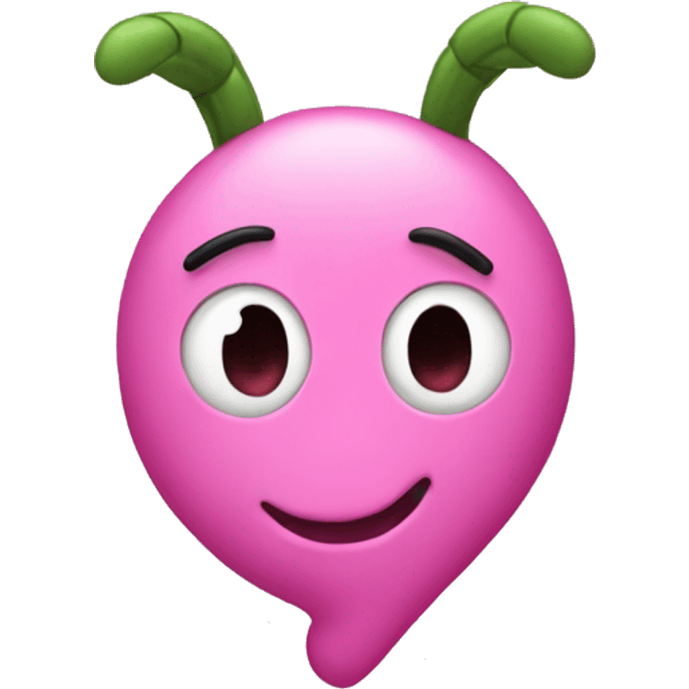 pink tick emoji