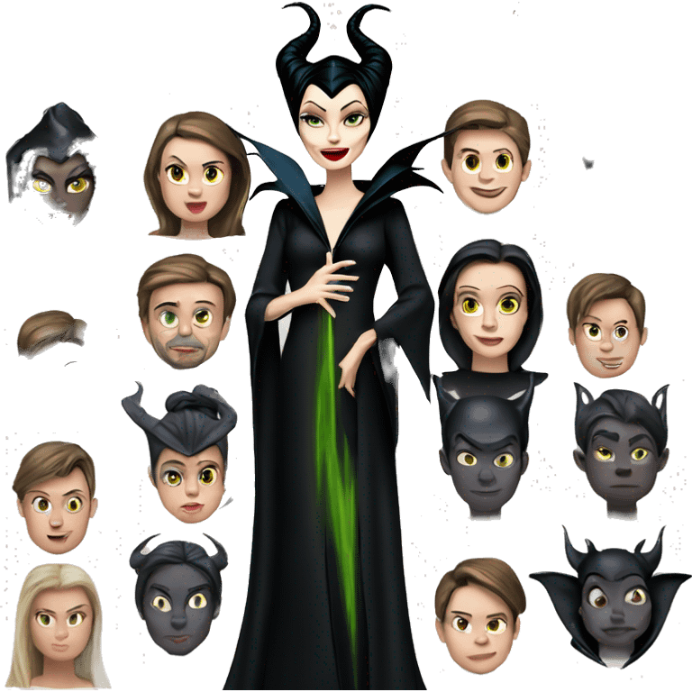 maleficent angelina jolie emoji