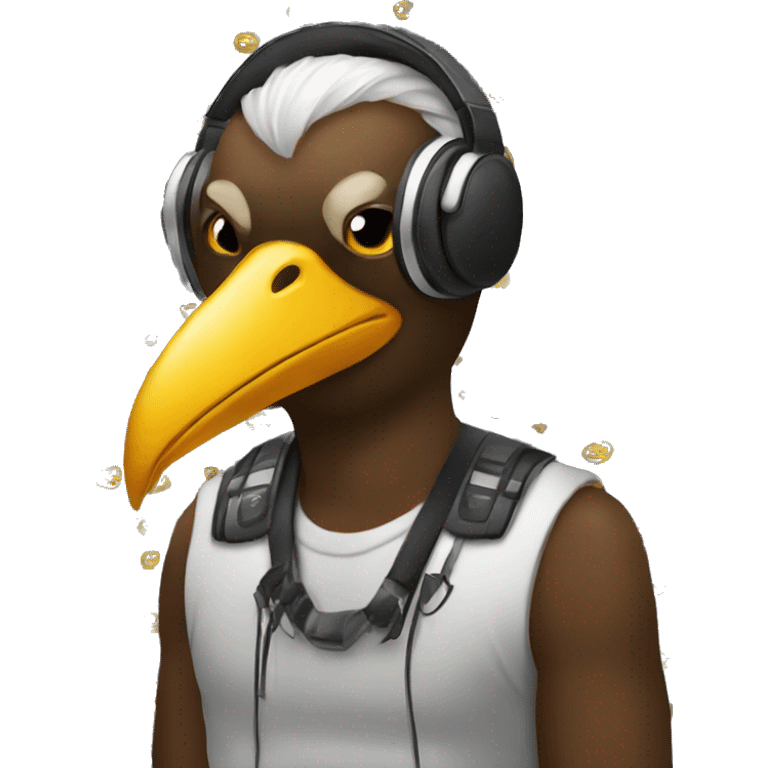 dj birds emoji