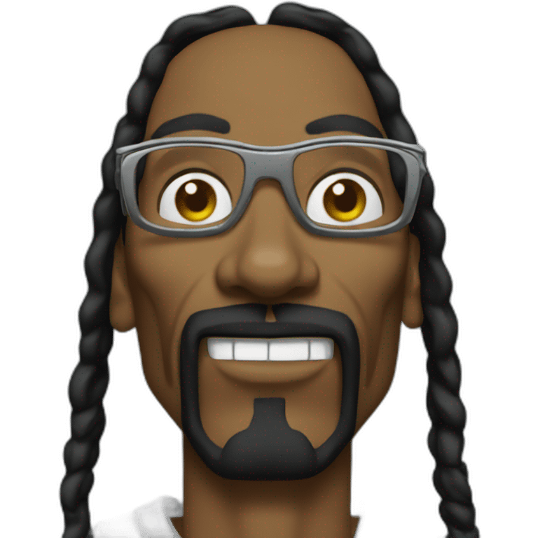 Snoop dogg somking emoji