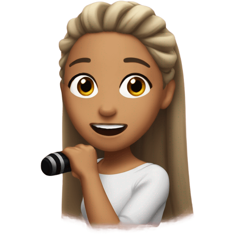 ariana grande singing emoji