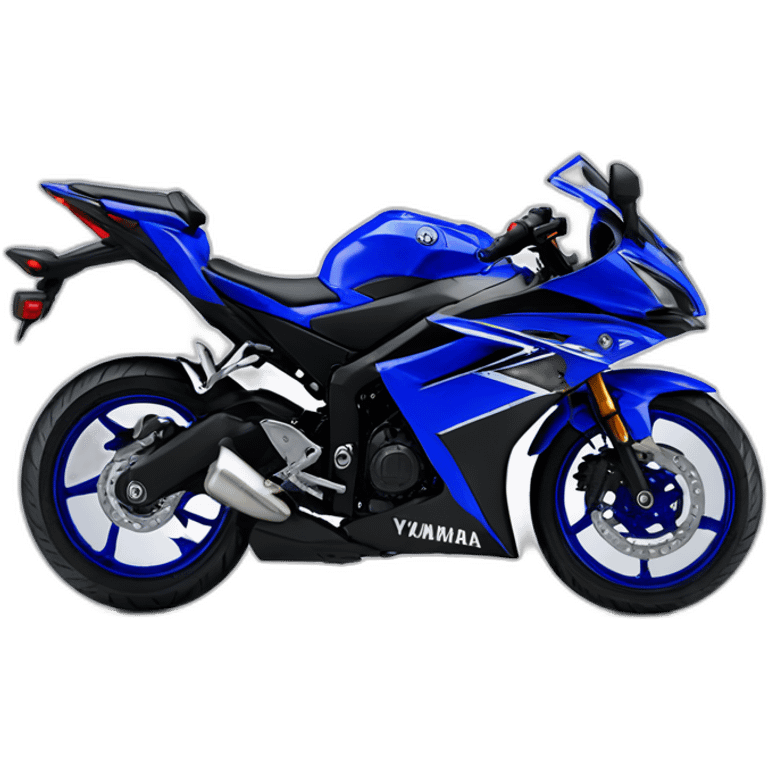 yamaha 2023 yzf-r3 blue emoji